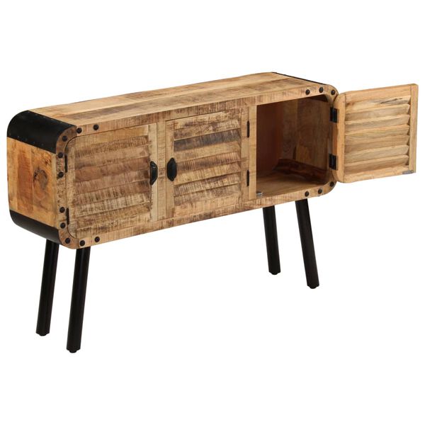 vidaXL Μπουφές 120 x 30 x 76 εκ. από Μασίφ Ξύλο Μάνγκο