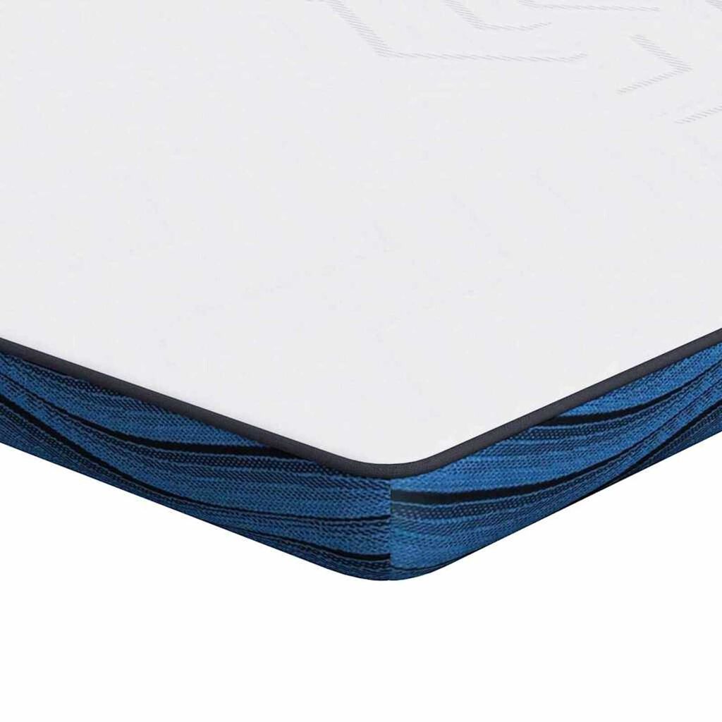 vidaXL Στρώματα Λευκό και μπλε 70 x 200 cm Αφρός μνήμης τζελ