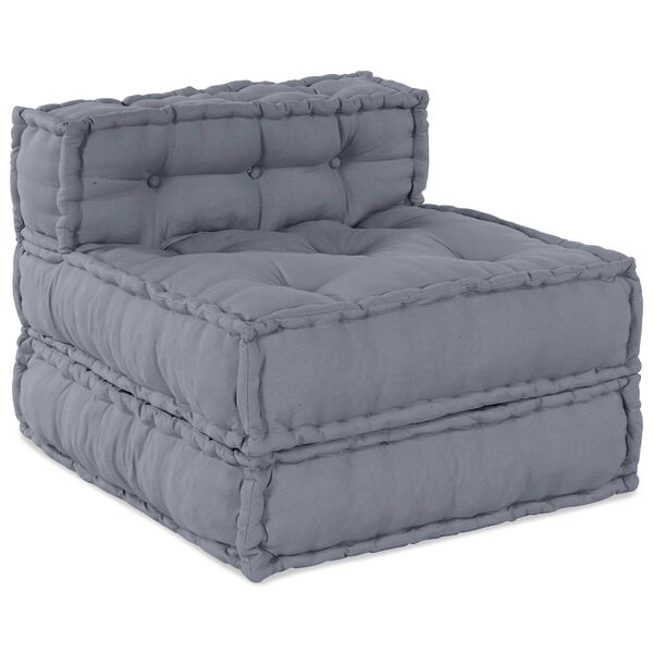 vidaXL Μαξιλάρι 4 pcs Γκρι 70 x 70 x 54 εκ Πολυεστέρας