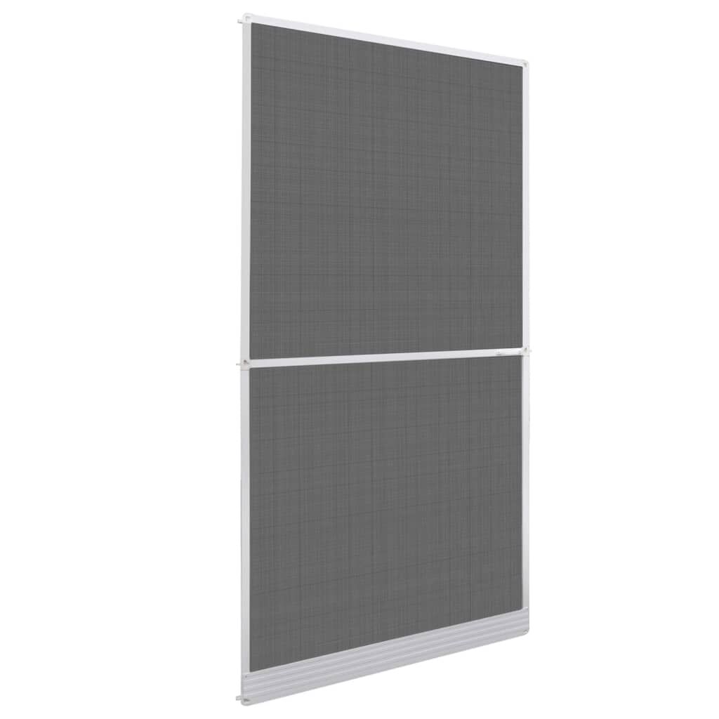 vidaXL Σήτα Πόρτας με Μεντεσέδες Λευκή 120 x 240 εκ.