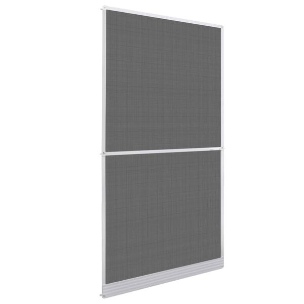 vidaXL Σήτα Πόρτας με Μεντεσέδες Λευκή 120 x 240 εκ.