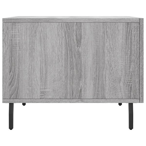 vidaXL Τραπεζάκια Σαλονιού 2 τεμ Γκρι sonoma 50x50x40 εκ Επεξ. Ξύλο