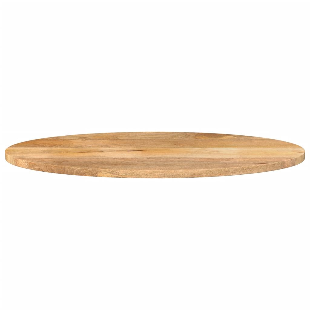 vidaXL Επιφάνεια Τραπεζιού Οβάλ 140x50x2,5 εκ. Μασίφ Ξύλο Μάνγκο