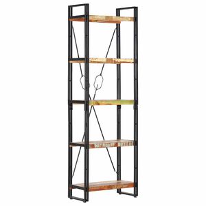 vidaXL &Beta;&iota;&beta;&lambda;&iota;&omicron;&theta;ή&kappa;&eta; &mu;&epsilon; 5 &Epsilon;&pi;ί&pi;&epsilon;&delta;&alpha; 60x30x180 &epsilon;&kappa;. &Mu;&alpha;&sigma;ί&phi; &Alpha;&nu;&alpha;&kappa;&upsilon;&kappa;&lambda;&omega;&mu;έ&nu;&omicron; &Xi;ύ&lambda;&omicron;