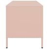 vidaXL Έπιπλο Τηλεόρασης Ροζ 68 x 39 x 43,5 εκ. Χάλυβας Ψυχρής Έλασης