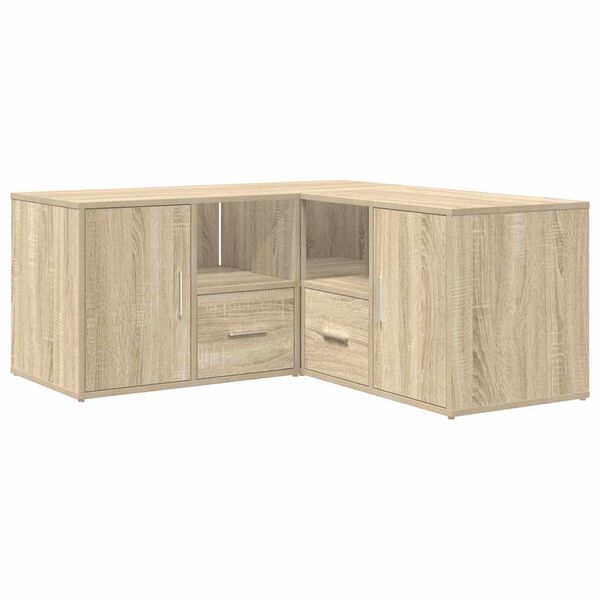 vidaXL Ντουλάπι Γωνιακό Sonoma Δρυς 160x40x45 εκ. Επεξεργασμένο Ξύλο