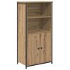 vidaXL Highboard Artisan Oak 62 x 36 x 121,5 &epsilon;&kappa; &Epsilon;&pi;&epsilon;&xi;&epsilon;&rho;&gamma;&alpha;&sigma;&mu;έ&nu;&omicron; &Xi;ύ&lambda;&omicron;