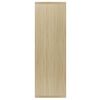 vidaXL Ραφιέρα / Βιβλιοθήκη Sonoma Δρυς 50x25x80 εκ. από Επεξ. Ξύλο