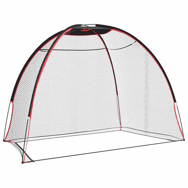 vidaXL Βοηθήματα εκπαίδευσης γκολφ Μαύρο 314 x 150 x 206 εκ.