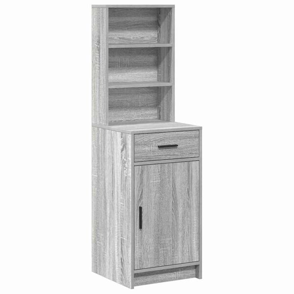 vidaXL Highboard &Gamma;&kappa;&rho;ί&zeta;&omicron; &Sigma;&omicron;&nu;&omicron;&mu;&alpha; 40 x 40,5 x 135 &epsilon;&kappa;. &Epsilon;&pi;&epsilon;&xi;&epsilon;&rho;&gamma;&alpha;&sigma;&mu;έ&nu;&omicron; &xi;ύ&lambda;&omicron;