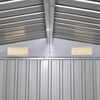 vidaXL Αποθήκη Κήπου Πράσινη 257 x 205 x 178 εκ. Μεταλλική