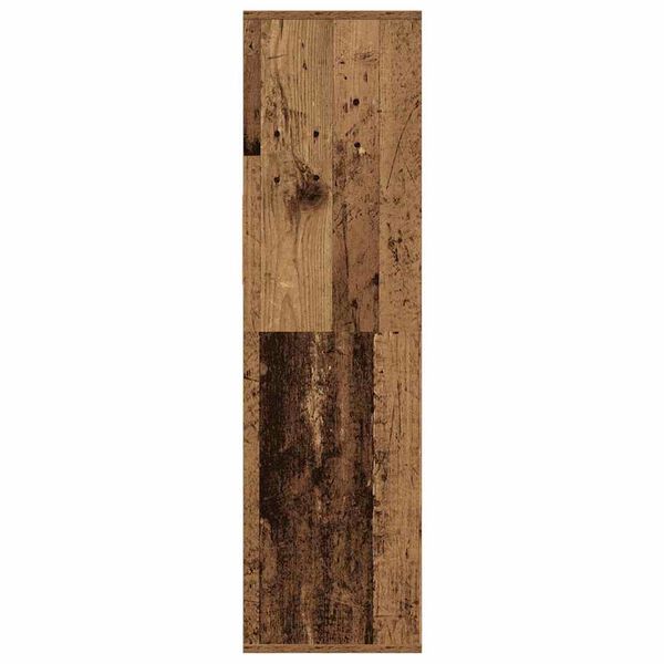 vidaXL Βιβλιοθήκη Παλαιό Ξύλο 34x31x112 εκ. Επεξεργ. Ξύλο
