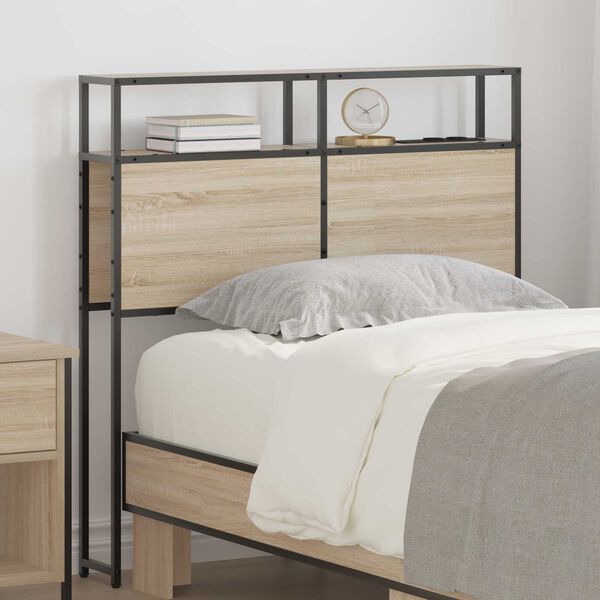 vidaXL Κεφαλάρι Αποθήκης Sonoma Oak 100 εκ. Επεξεργασμένο ξύλο
