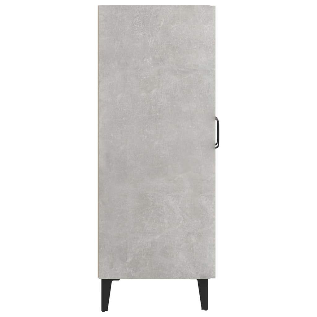 vidaXL Ντουλάπι Γκρι Σκυροδέματος 69,5x34x90 εκ. Επεξεργασμένο Ξύλο