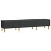 vidaXL &Nu;&tau;&omicron;&upsilon;&lambda;ά&pi;&iota; TV 147 x 34,5 x 30 &epsilon;&kappa; &Mu;&alpha;ύ&rho;&omicron; &Epsilon;&pi;&epsilon;&xi;&epsilon;&rho;&gamma;&alpha;&sigma;&mu;έ&nu;&omicron; &Xi;ύ&lambda;&omicron;
