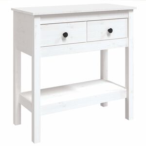 vidaXL &Tau;&rho;&alpha;&pi;έ&zeta;&iota; &Kappa;&omicron;&nu;&sigma;ό&lambda;&alpha; &Lambda;&epsilon;&upsilon;&kappa;ό 75 x 35 x 75 &epsilon;&kappa;. &alpha;&pi;ό &Mu;&alpha;&sigma;ί&phi; &Xi;ύ&lambda;&omicron; &Pi;&epsilon;ύ&kappa;&omicron;&upsilon;