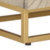 vidaXL Κομοδίνο 40 x 30 x 50 εκ. από Μασίφ Ξύλο Μάνγκο και Σίδηρο
