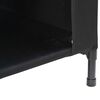 vidaXL Σπίτι Σκύλου Μαύρο 90 x 65 x 85 εκ Ύφασμα Οξφόρδης και Χάλυβας