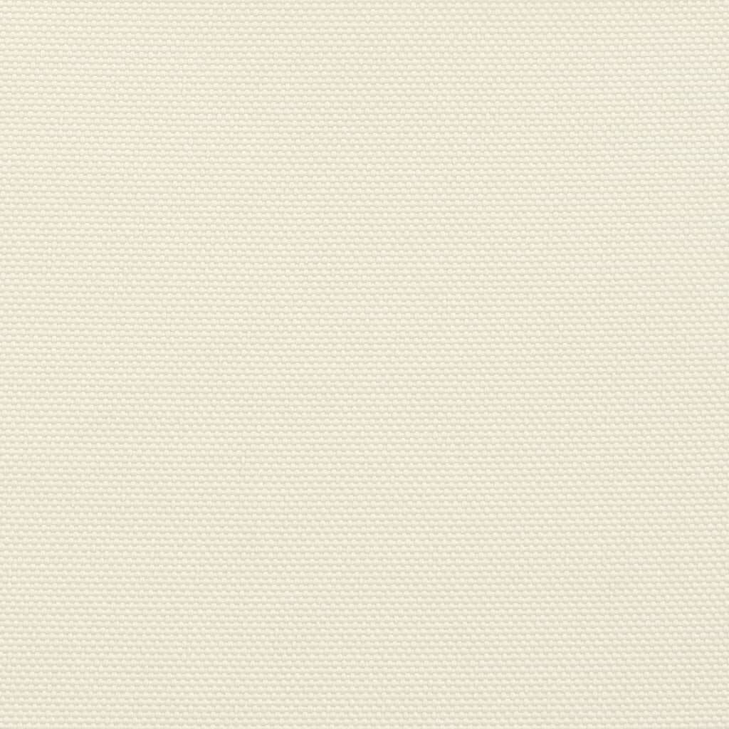 vidaXL Πανί Σκίασης Τρίγωνο Κρεμ 3,5 x 3,5 x 4,9 μ. από Ύφασμα Oxford