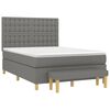 vidaXL &Kappa;&rho;&epsilon;&beta;ά&tau;&iota; Boxspring &mu;&epsilon; &Sigma;&tau;&rho;ώ&mu;&alpha; &Sigma;&kappa;&omicron;ύ&rho;&omicron; &Gamma;&kappa;&rho;&iota; 140x190 &epsilon;&kappa;. &Upsilon;&phi;&alpha;&sigma;&mu;ά&tau;&iota;&nu;&omicron;