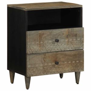 vidaXL &kappa;&omicron;&mu;&omicron;&delta;ί&nu;&omicron; &nu;&tau;&omicron;&upsilon;&lambda;ά&pi;&iota; &alpha;&nu;&omicron;&iota;&chi;&tau;ό &gamma;&kappa;&rho;&iota; 50x33x60 cm &mu;&alpha;&sigma;ί&phi; &xi;ύ&lambda;&omicron; Mango