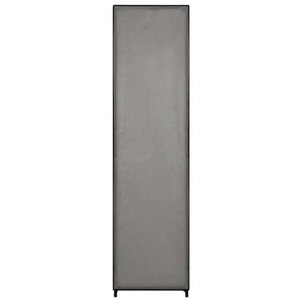 vidaXL Ντουλάπα με 4 Αποθηκευτικά Τμήματα Γκρι 175 x 45 x 170 εκ.