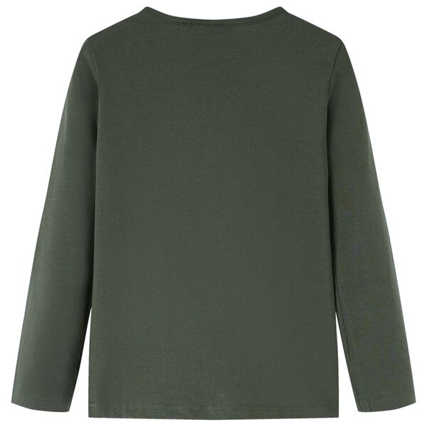 Μπλουζάκι Παιδικό Μακρυμάνικο Χακί 116