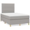 vidaXL &Kappa;&rho;&epsilon;&beta;ά&tau;&iota; Boxspring &mu;&epsilon; &Sigma;&tau;&rho;ώ&mu;&alpha; & LED &Alpha;&nu;.&Gamma;&kappa;&rho;&iota; 120x190&epsilon;&kappa;. &Upsilon;&phi;&alpha;&sigma;&mu;ά&tau;&iota;&nu;&omicron;