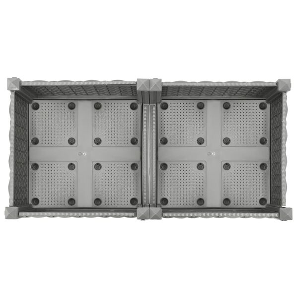 vidaXL Ζαρντινιέρα 80 x 40 x 23 εκ. από Πολυπροπυλένιο