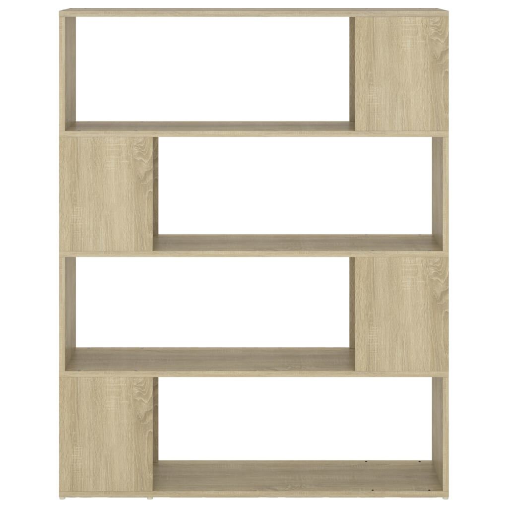 vidaXL Βιβλιοθήκη/Διαχωριστικό Χώρου Sonoma Δρυς 100 x 24 x 124 εκ.