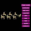 vidaXL LED Ρούντερ με 40 LED 7 pcs Πολύχρωμο PET