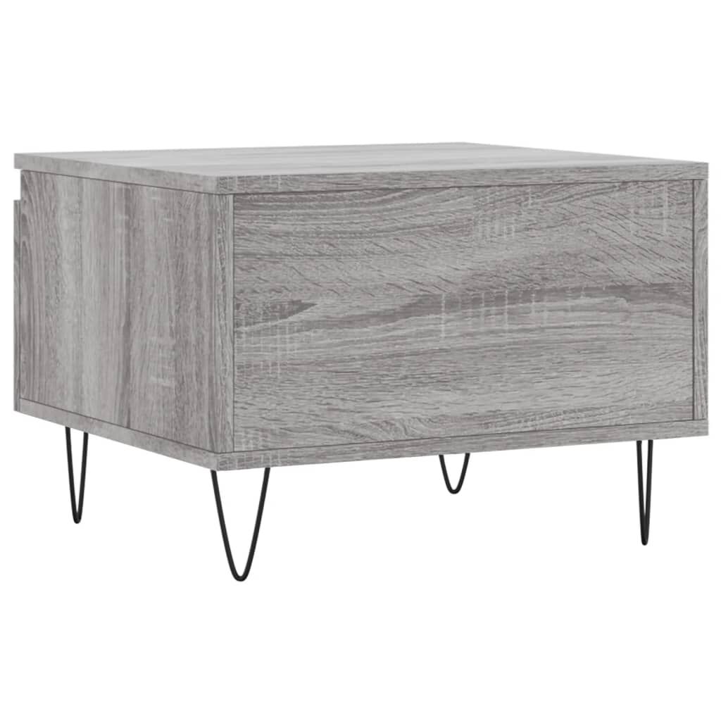 vidaXL Τραπεζάκια Σαλονιού 2 τεμ. Γκρι Sonoma 50x46x35 εκ. Επεξ. Ξύλο