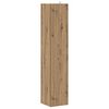 vidaXL Γωνιακό ντουλάπι Artisan Oak 33x33x165 cm Κατασκευασμένο ξύλο