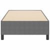 vidaXL Σκελετός Κρεβατιού Ανοιχτό γκρι 90 x 190 cm Βελούδο