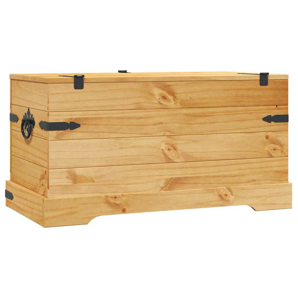 vidaXL Μπαούλο Μεξικάνικο Στιλ Corona 91 x 49,5 x 47 εκ. Ξύλο Πεύκου