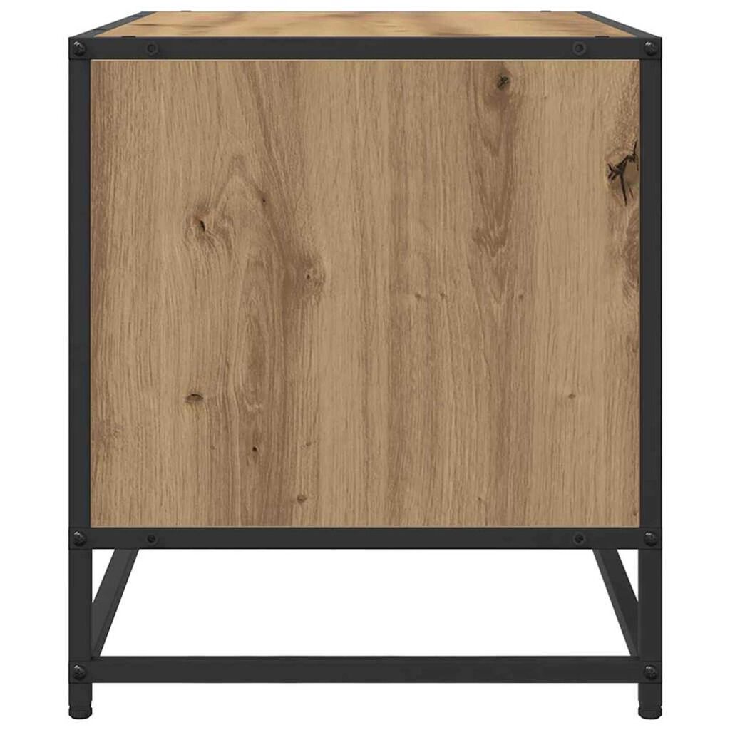 vidaXL Ντουλάπι TV artisan δρυς 61 x 40 x 46 εκ Επεξεργασμένο ξύλο