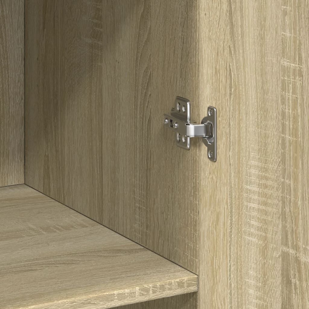vidaXL Ντουλάπι Sonoma Δρυς 70x42,5x185 εκ. από Επεξεργασμένο Ξύλο