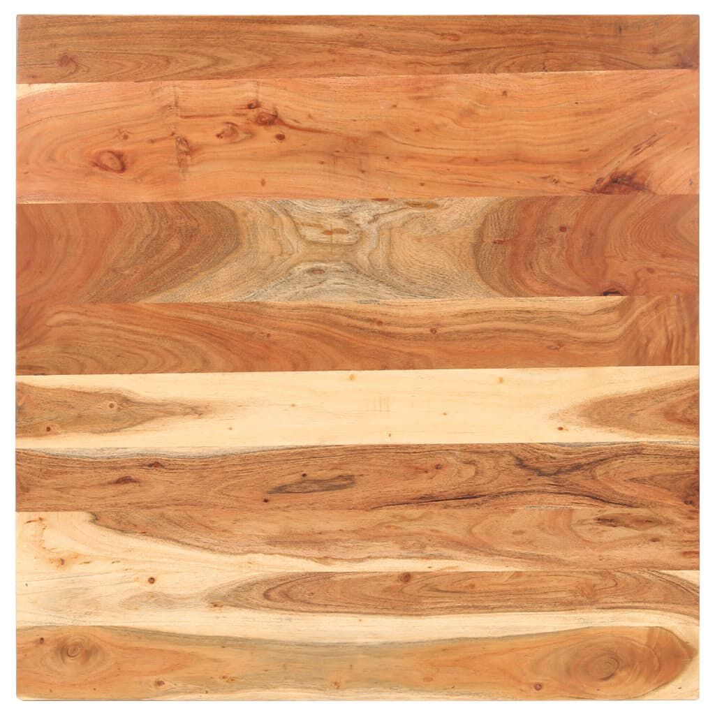 vidaXL Τραπέζι Bistro Τετράγωνο 80 x 80 x 75 εκ. Μασίφ Ξύλο Ακακίας