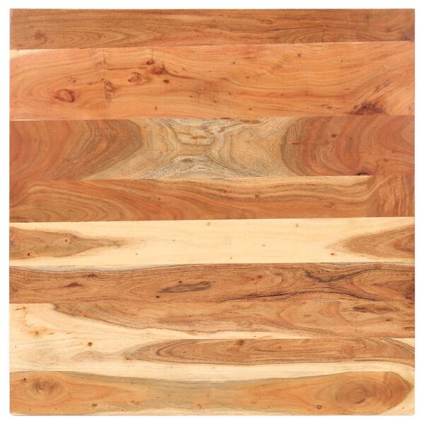 vidaXL Τραπέζι Bistro Τετράγωνο 80 x 80 x 75 εκ. Μασίφ Ξύλο Ακακίας