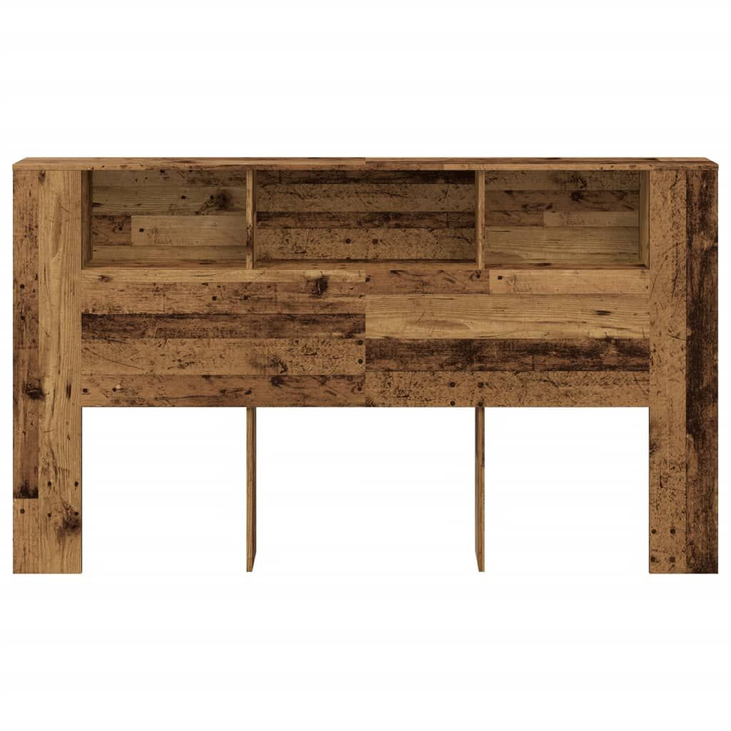 vidaXL Κεφαλάρι Με Αποθηκευτικό Χώρο 180x18,5x102,5 εκ. Επεξ. Ξύλο