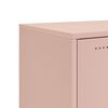 vidaXL Ντουλάπι Ροζ 100,5x39x72 εκ. από Χάλυβα