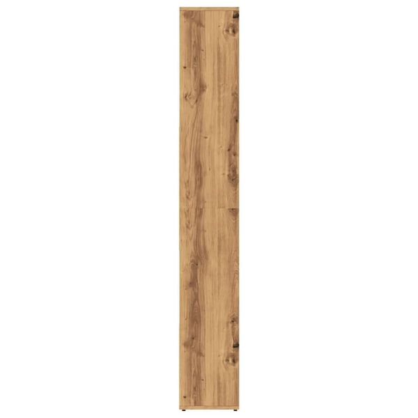 vidaXL Βιβλιοθήκη Αρτισιανή Δρυς 67x24x161 εκ. Επεξ. Ξύλο