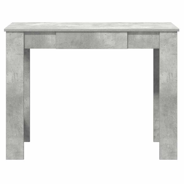 vidaXL Γραφείο Γκρι του Σκυροδέματος 100x45x75 εκ. από Μοριοσανίδα