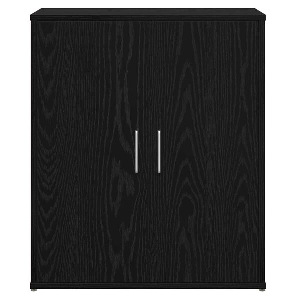 vidaXL Highboard 2 pcs Μαύρη δρυς 60 x 31 x 70 εκ Επεξεργασμένο ξύλο