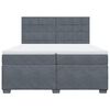 vidaXL &Kappa;&rho;&epsilon;&beta;ά&tau;&iota; Boxspring &mu;&epsilon; &Sigma;&tau;&rho;ώ&mu;&alpha; &Sigma;&kappa;&omicron;ύ&rho;&omicron; &Gamma;&kappa;&rho;&iota; 200x200 &epsilon;&kappa;. &Beta;&epsilon;&lambda;&omicron;ύ&delta;&iota;&nu;&omicron;