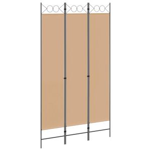 vidaXL 3-Panel Room Divider &Mu;&pi;&epsilon;&zeta; 120 x 220 cm Ύ&phi;&alpha;&sigma;&mu;&alpha;