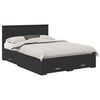 vidaXL &Sigma;&kappa;&epsilon;&lambda;&epsilon;&tau;ό&sigmaf; &Kappa;&rho;&epsilon;&beta;&alpha;&tau;&iota;&omicron;ύ &Mu;&alpha;ύ&rho;&omicron; 135 x 190 cm &Epsilon;&pi;&epsilon;&xi;&epsilon;&rho;&gamma;&alpha;&sigma;&mu;έ&nu;&omicron; &Xi;ύ&lambda;&omicron;