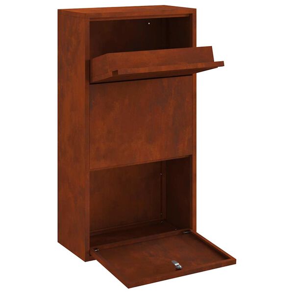 vidaXL &Theta;&upsilon;&rho;ί&delta;&alpha; &Pi;&alpha;&kappa;έ&tau;&omega;&nu; &mu;&epsilon; &alpha;&pi;&omicron;&theta;ή&kappa;&epsilon;&upsilon;&sigma;&eta; &mu;&epsilon; &pi;ό&rho;&tau;&alpha; &Sigma;&kappa; rusty 44 x 22 x 82 &epsilon;&kappa;.