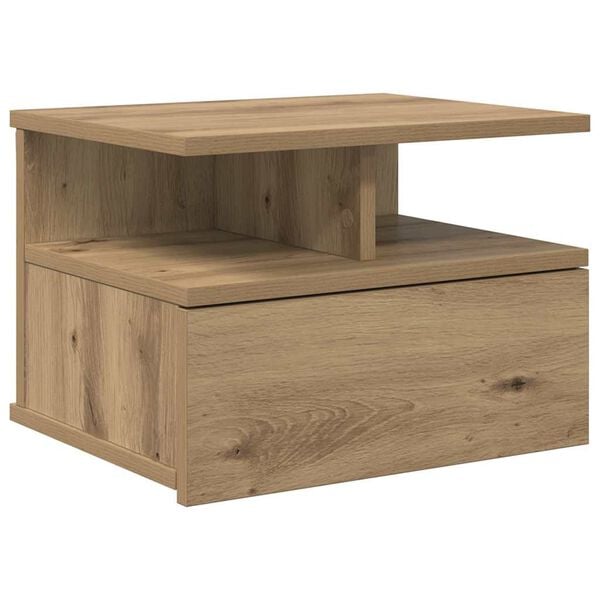 vidaXL &Kappa;&rho;&epsilon;&beta;ά&tau;&iota; &mu;&epsilon; Float Artisan Oak 40 x 31 x 28 &epsilon;&kappa; &Epsilon;&pi;&epsilon;&xi;&epsilon;&rho;&gamma;&alpha;&sigma;&mu;έ&nu;&omicron; &xi;ύ&lambda;&omicron;
