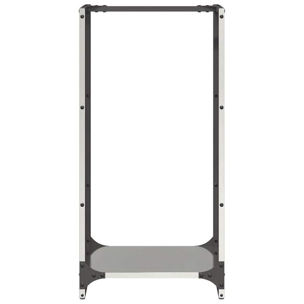vidaXL Ραφιέρα Καυσόξυλων 40x30x80 εκ. από Ανοξείδωτο ατσάλι